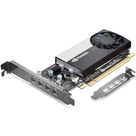 Lenovo | Graphics Card | T1000 | NVIDIA | 8 GB | T1000 | GDDR6 | DVI-D ports quantity | HDMI ports quantity | PCIe 3.0 x 16 | Memory clock speed  MHz | Processor frequency  MHz_2