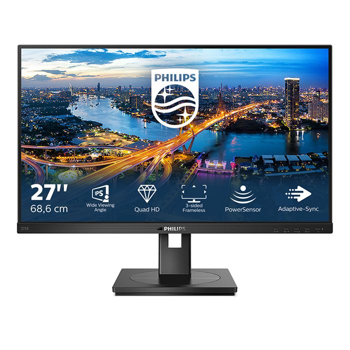 Philips | 275B1/00 | 27   | IPS | QHD | 16:9 | 4 ms | 300 cd/m2 | Black | HDMI ports quantity 1 | 75 Hz_1
