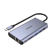 Unitek D1019B USB-C Hub 8W1 USB-C 3.1  PD 100W  D1019B_4