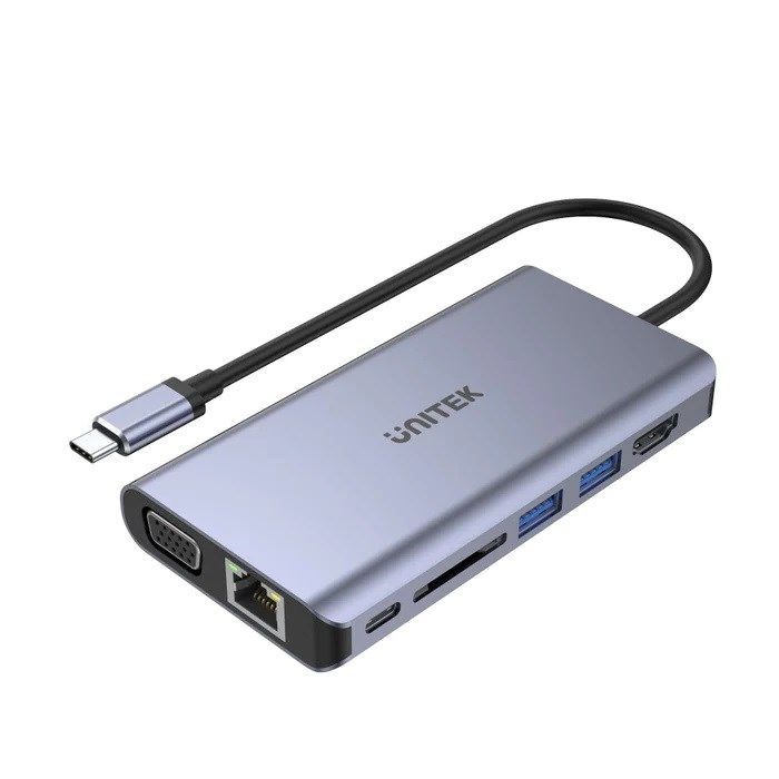 Unitek D1019B USB-C Hub 8W1 USB-C 3.1  PD 100W  D1019B_5