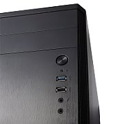 Fractal Design | CORE 1100 | Black | Micro ATX | Power supply included No | ATX PSUs  up to 185mm if a typical-length optical drive is mounted_5