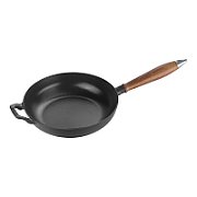 Cast iron frying pan with wooden handle Staub - 24 cm_1