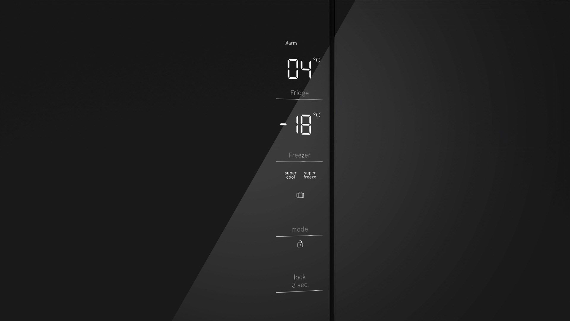 Bosch Serie 4 KMC85LBEA side-by-side refrigerator Freestanding 547 L E Black_9