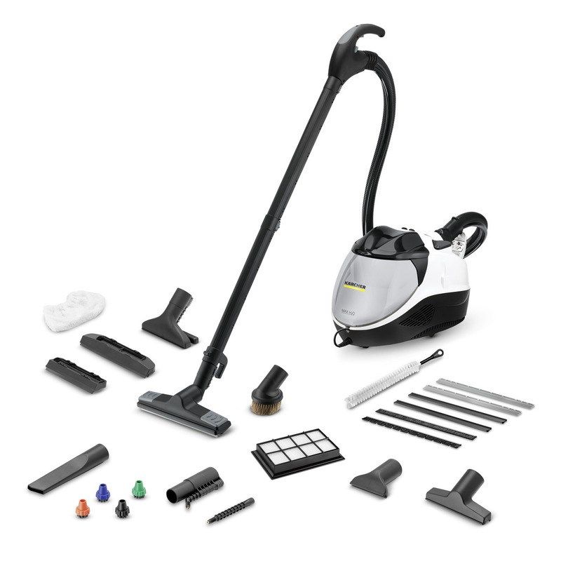 Kärcher SV 7 Cylinder steam cleaner 0.5 L 2200 W Black  Grey  White_1