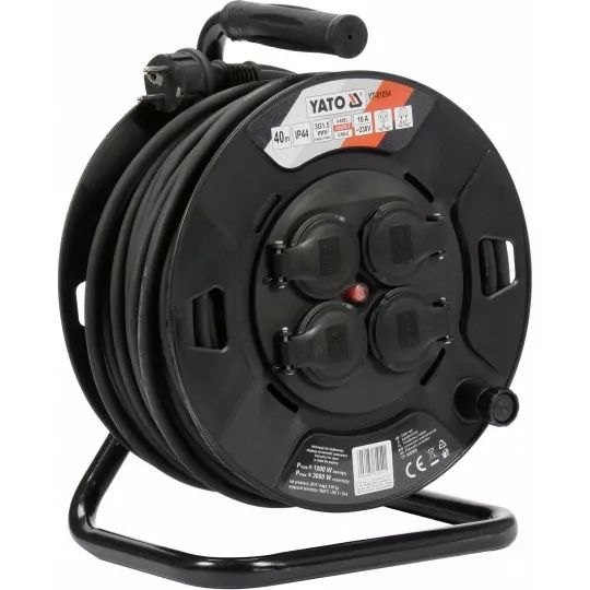 YATO EXTENSION CABLE DRUM 40m 3 x 1.5mm2 IP44 81054_1