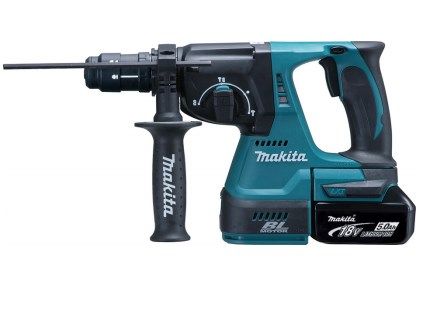 MAKITA SDS-PLUS DRILL HAMMER 18V 2J 2 x 5.0Ah BLDC + EXTRA DHR243RTJ HOLDER_2