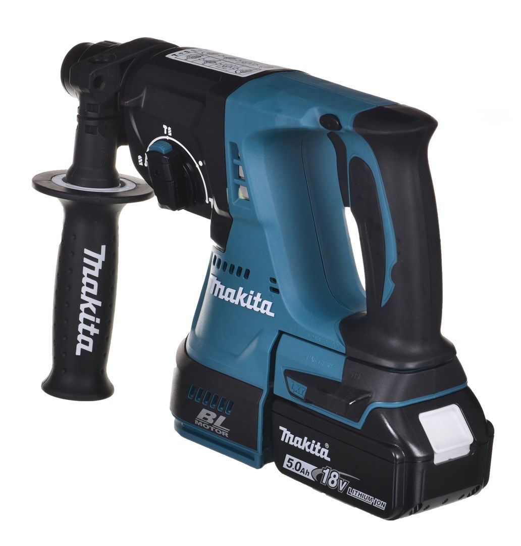 MAKITA DRILLING HAMMER SDS-PLUS 18V 2J 2 x 5.0Ah BLDC DHR242RTJ_2