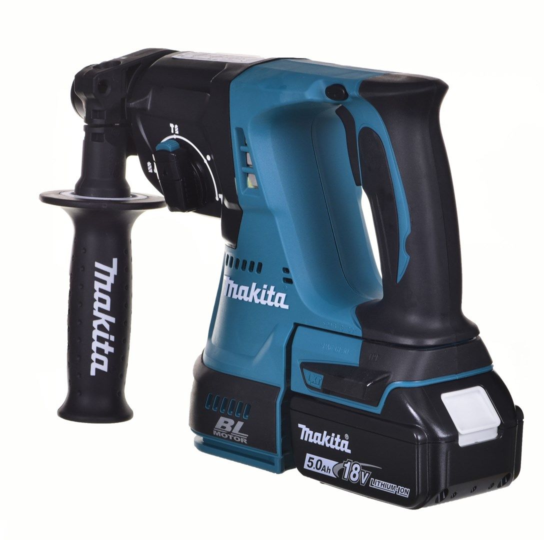 MAKITA DRILLING HAMMER SDS-PLUS 18V 2J 2 x 5.0Ah BLDC DHR242RTJ_7