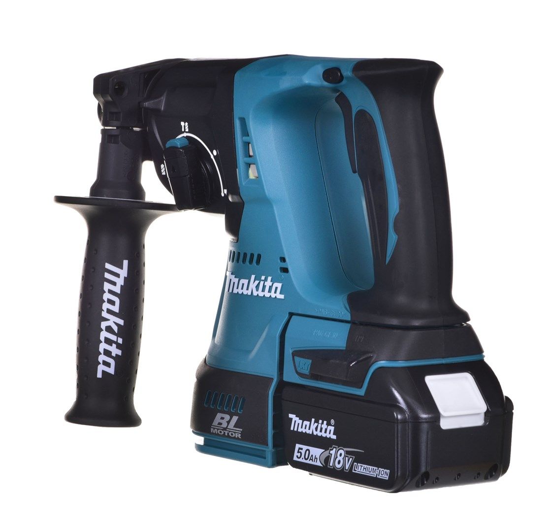 MAKITA DRILLING HAMMER SDS-PLUS 18V 2J 2 x 5.0Ah BLDC DHR242RTJ_10