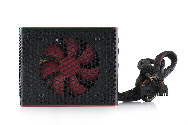 Modecom Volcano power supply unit 750 W 20+4 pin ATX ATX Black  Red_2