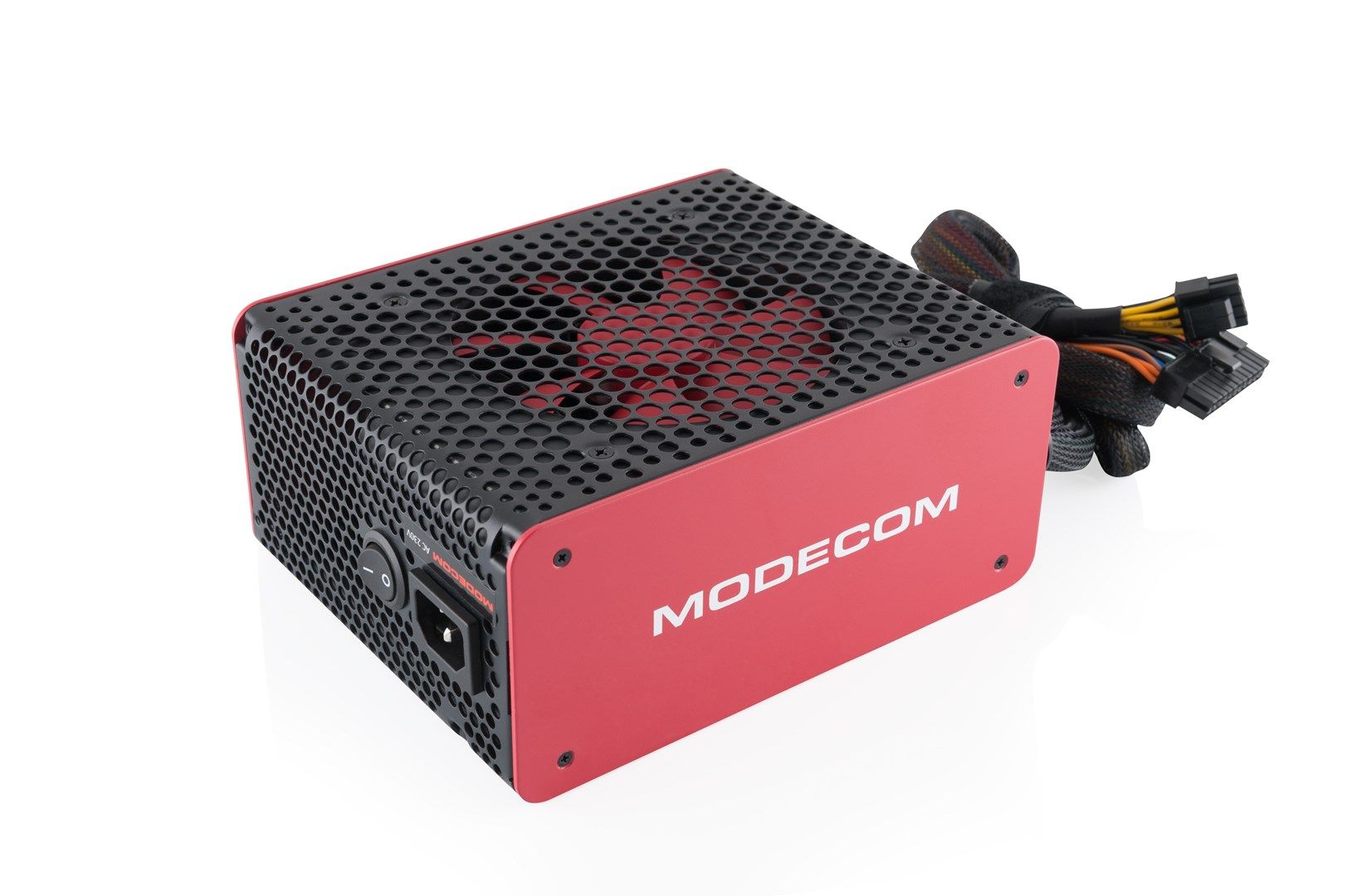 Modecom Volcano power supply unit 750 W 20+4 pin ATX ATX Black  Red_9