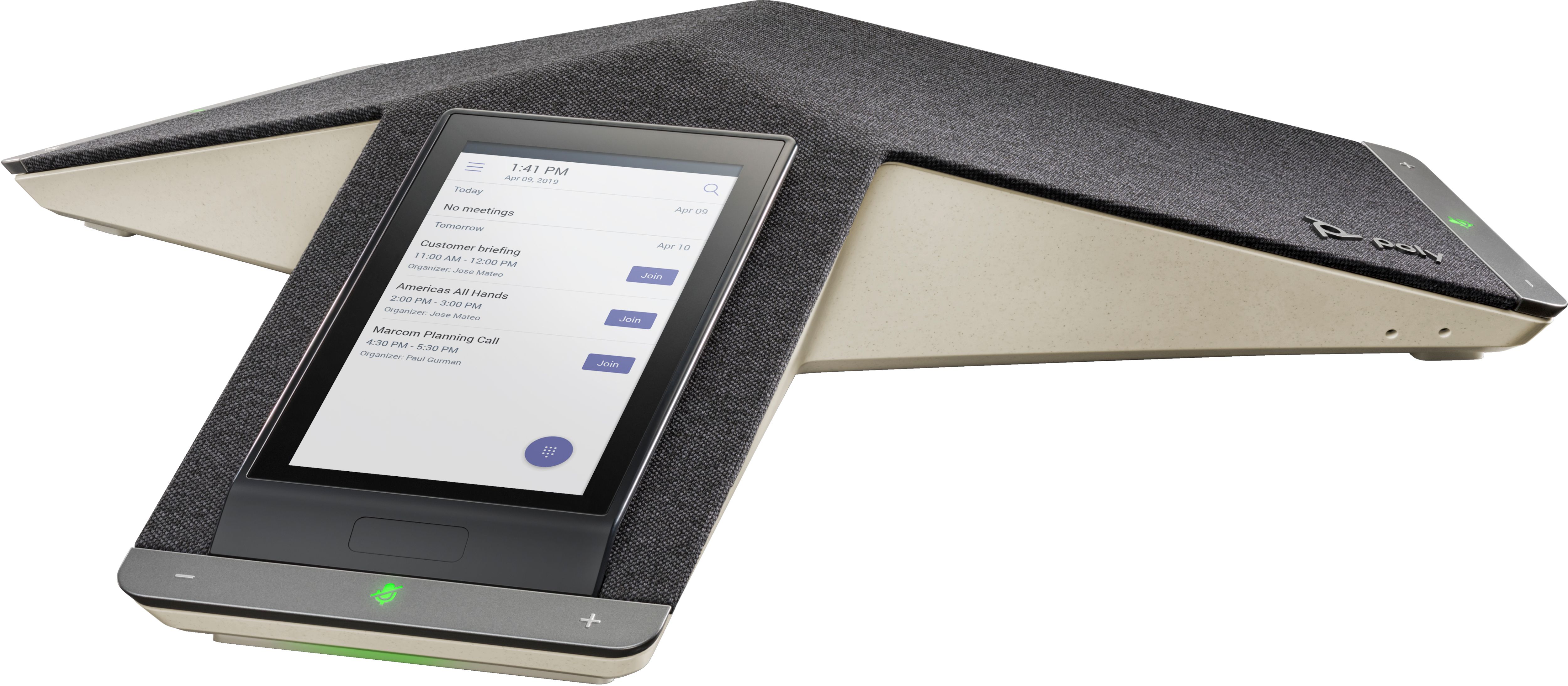 Poly Trio C60 IP Conference Phone for Microsoft Teams and PoE-enabled No Radio_2