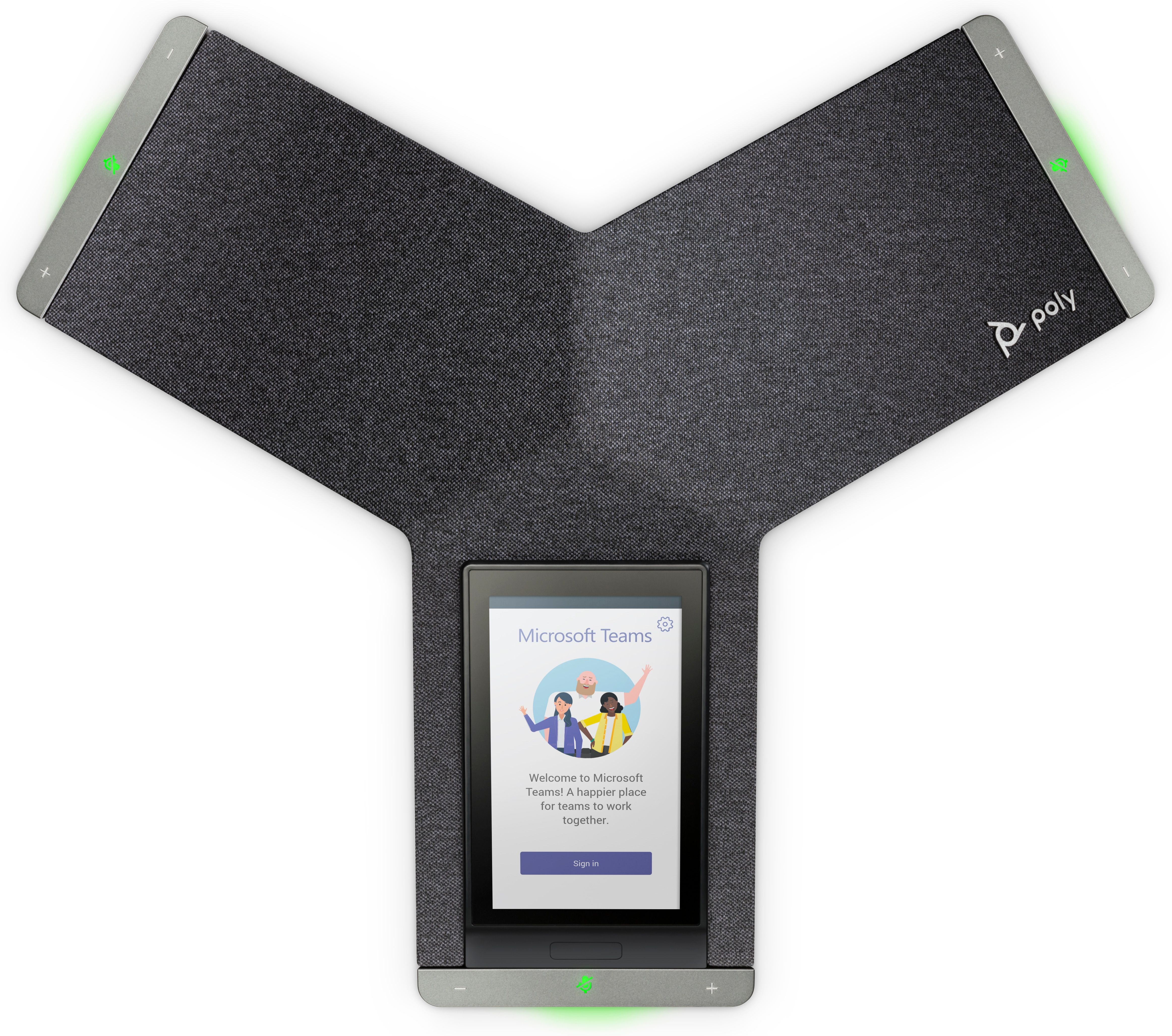 Poly Trio C60 IP Conference Phone for Microsoft Teams and PoE-enabled No Radio_11