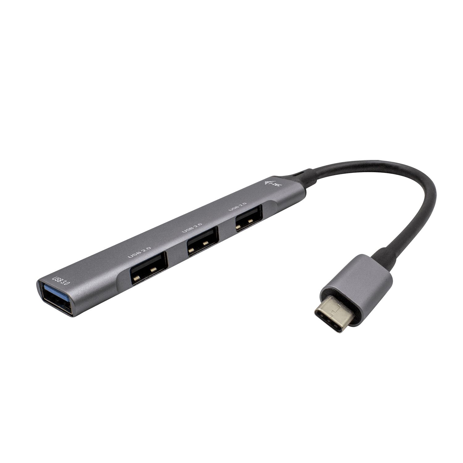 USB-C METAL HUB 1X USB 3.0 + 3X/USB 2.0_1