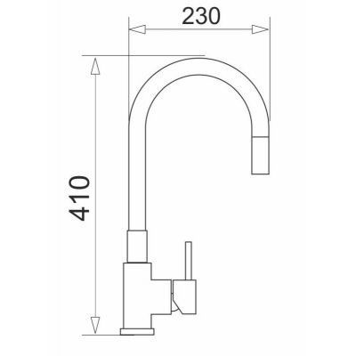 PYRAMIS FLESSI Kitchen mixer Sand beige_3