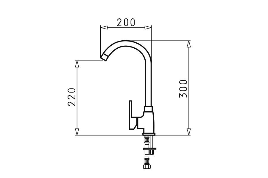 PYRAMIS BELLO DUO granite grey concrete mixer_3