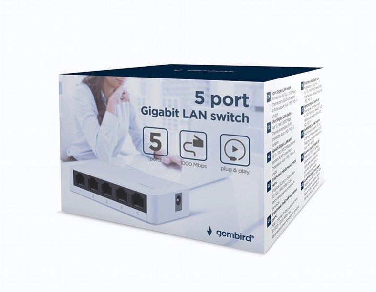 GEMBIRD 5-PORT GIGABIT LAN SWITCH WHITE_3
