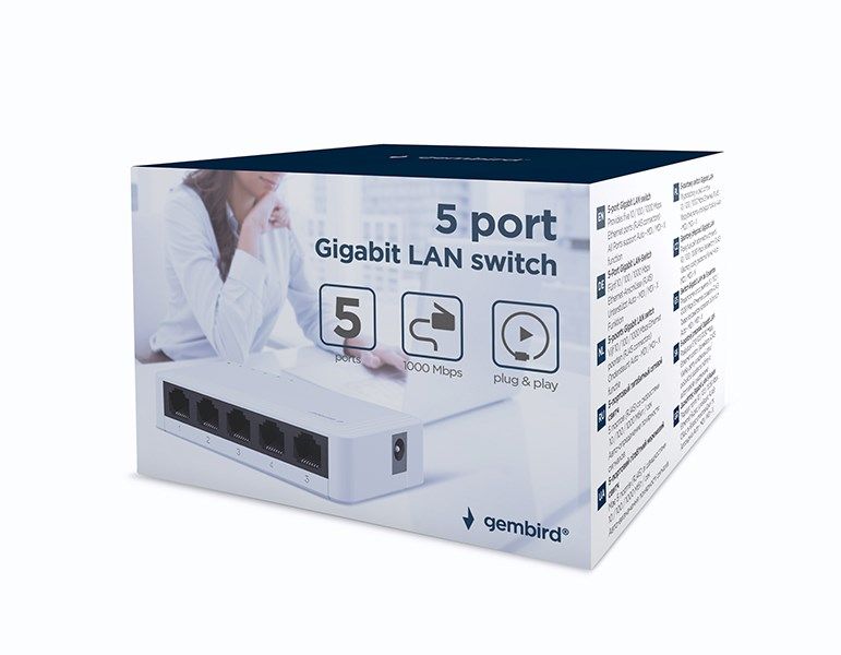 GEMBIRD 5-PORT GIGABIT LAN SWITCH WHITE_6