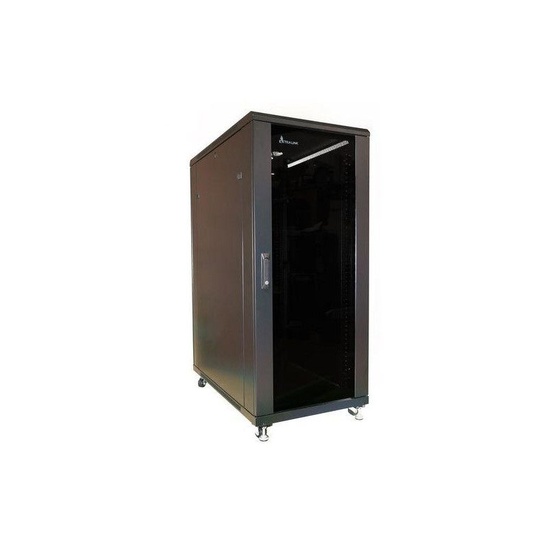 Extralink Rackmount cabinet 32U 600x600 Black standing_2