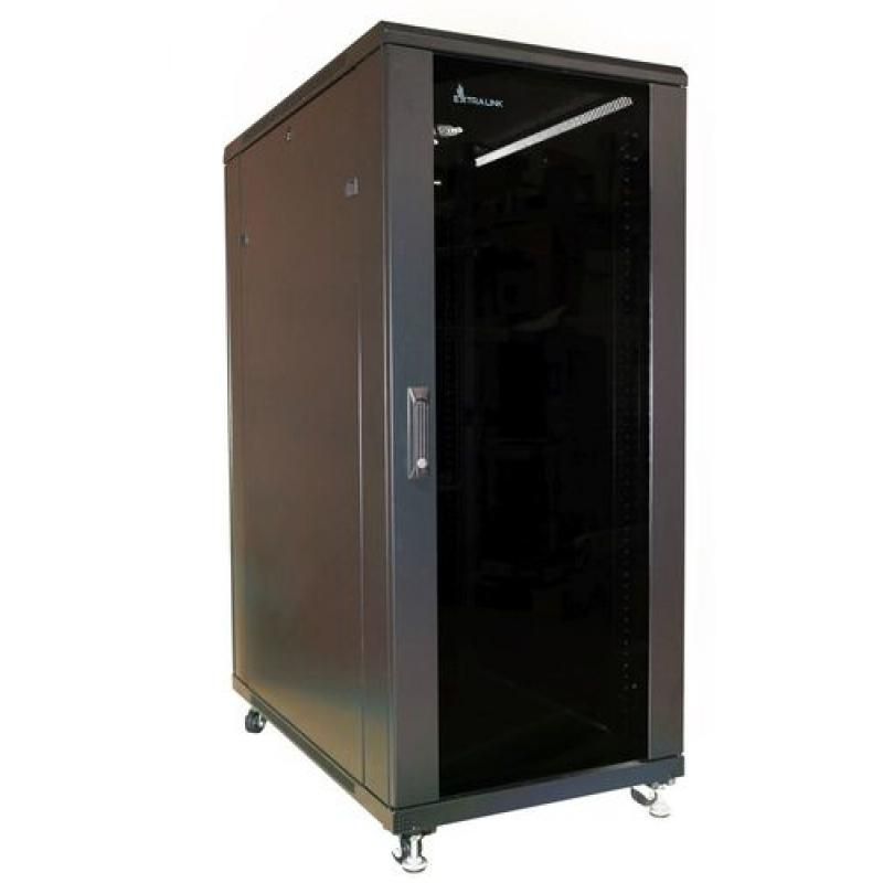 Extralink EX.11366 rack cabinet 27U Freestanding rack Black_1