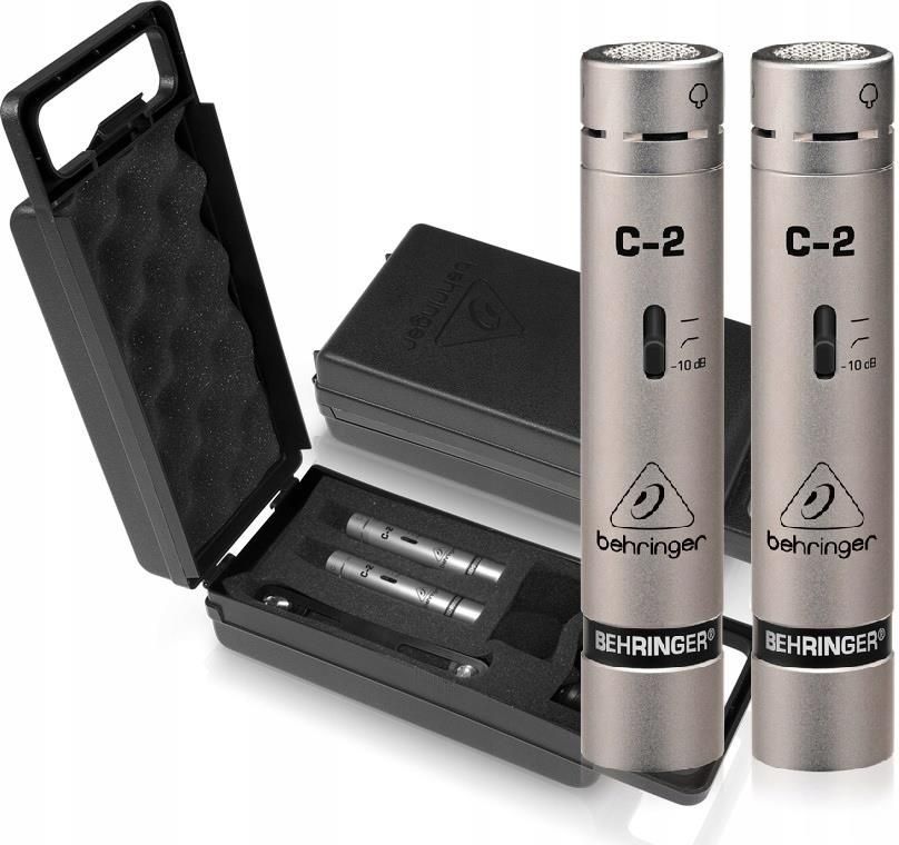 Behringer C-2 Mikrofon pojemnościowy - para_1