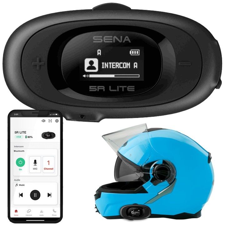 SENA MOTORBIKE INTERCOM 5RLITE-01 FOR 1 HELMET_2