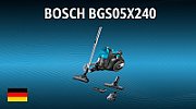 Bosch Serie 2 BGS05X240 vacuum 1.5 L Cylinder vacuum Dry 700 W Bagless_4