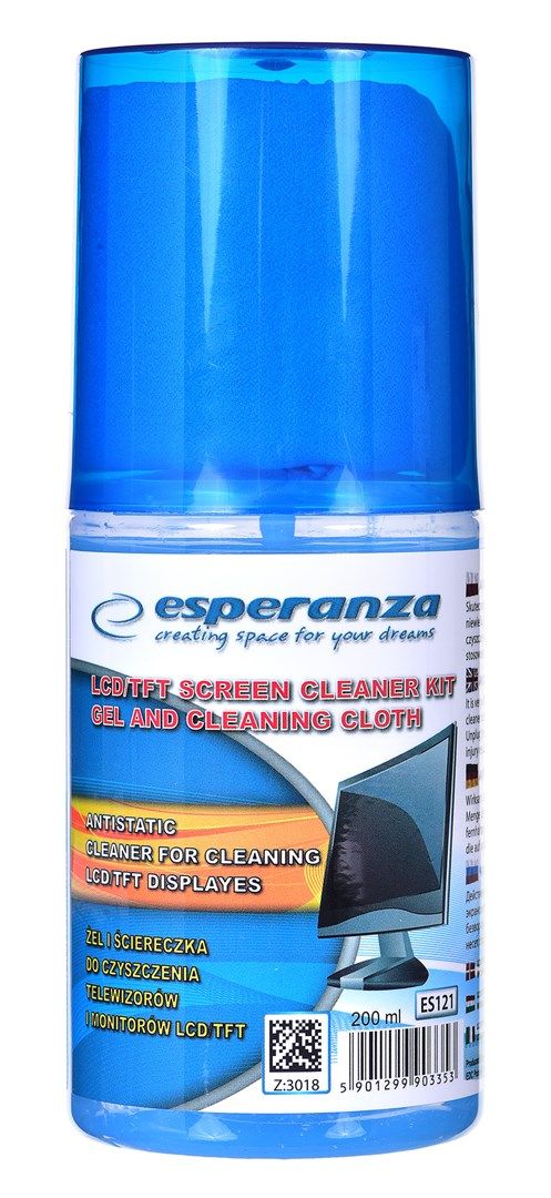 Esperanza ES121 equipment cleansing kit LCD/TFT/Plasma 200 ml_1