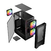 Logic ARYA  ARGB MINIDI USB 3.0 Case Black_12