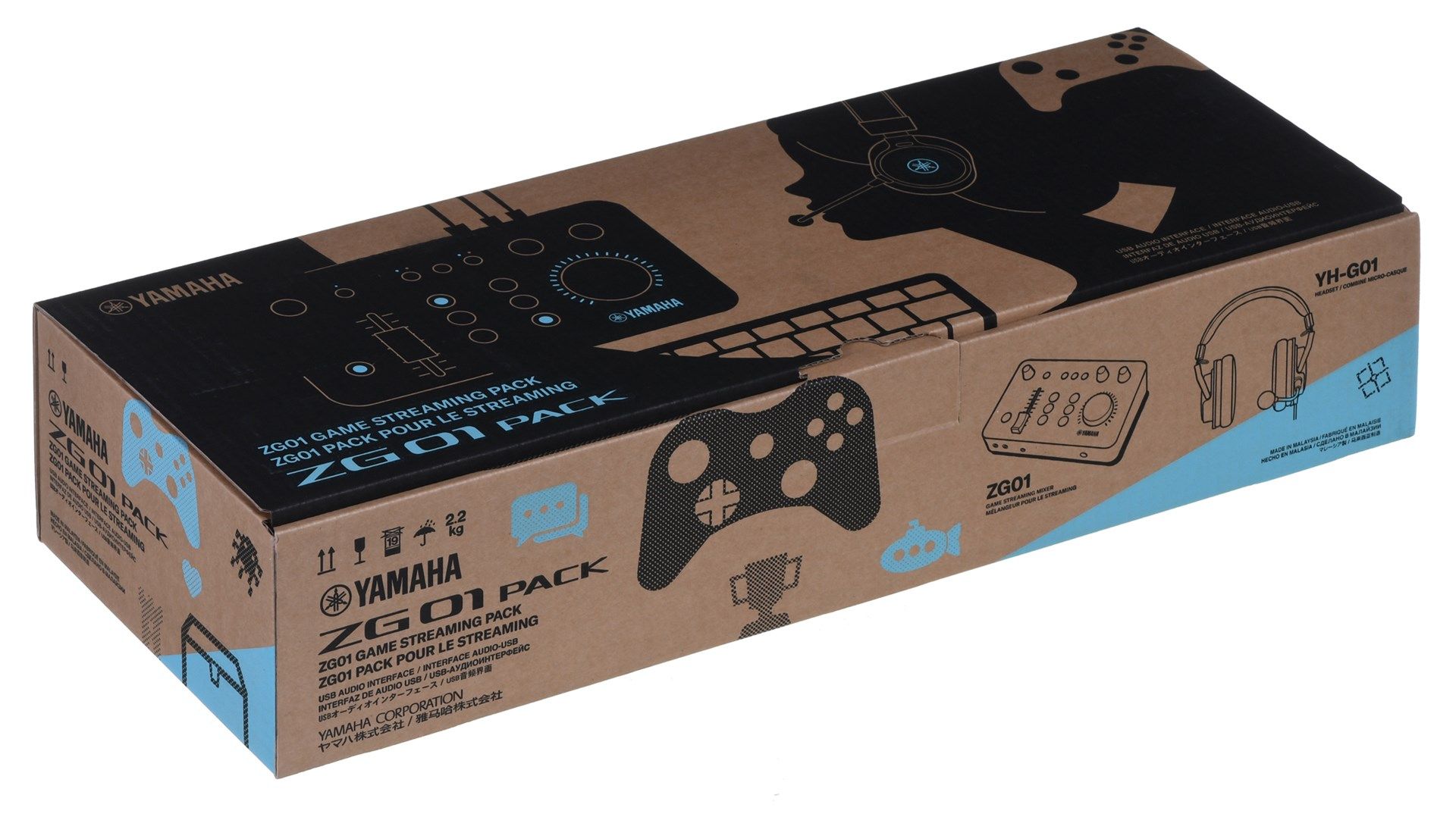 Yamaha ZG01 Pack 2 channels Black_7