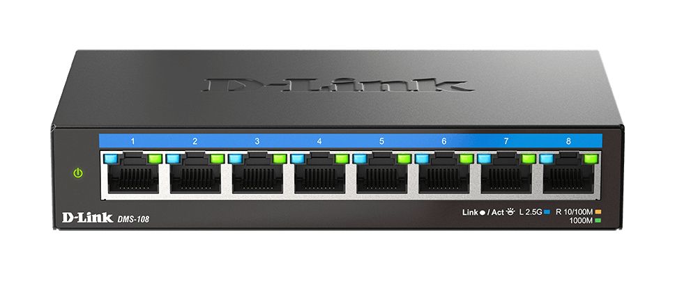 8-PORT MULTI-GB UNM. SWITCH 8X/100 / 1000MBPS / 25GBPS TP_2