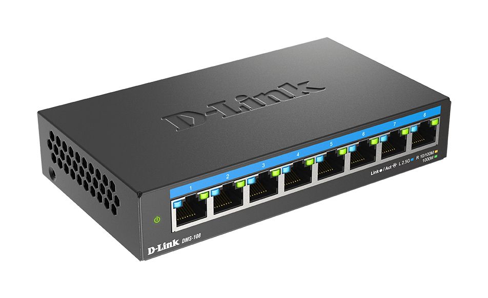 8-PORT MULTI-GB UNM. SWITCH 8X/100 / 1000MBPS / 25GBPS TP_9