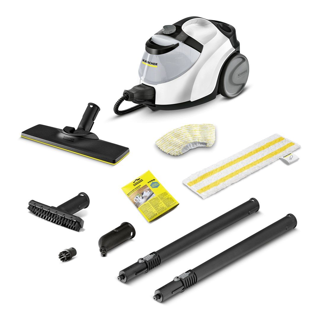 Kärcher SC 5 EasyFix IRON PLUG Cylinder steam cleaner 1.5 L 2250 W Black  White_1