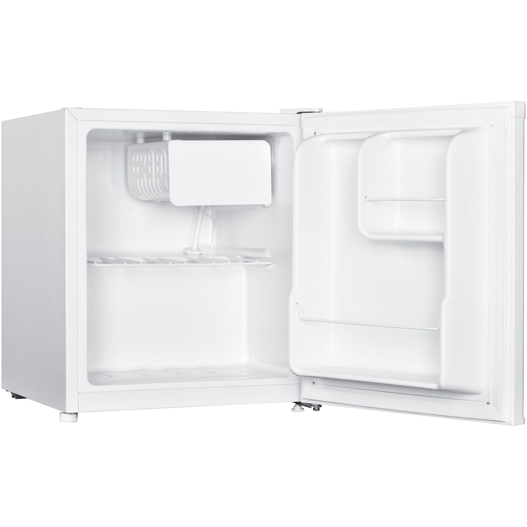 Frigider Mini-Bar Heinner HMB-HM41E++, clasa energetica: E, capacitate totala: 41L, control mecanic cu termostat ajustabil, 1 raft sarma, usa reversibila, dimensiuni (WxDxH): 44 x 47 x 51 cm, culoare: Alb_1