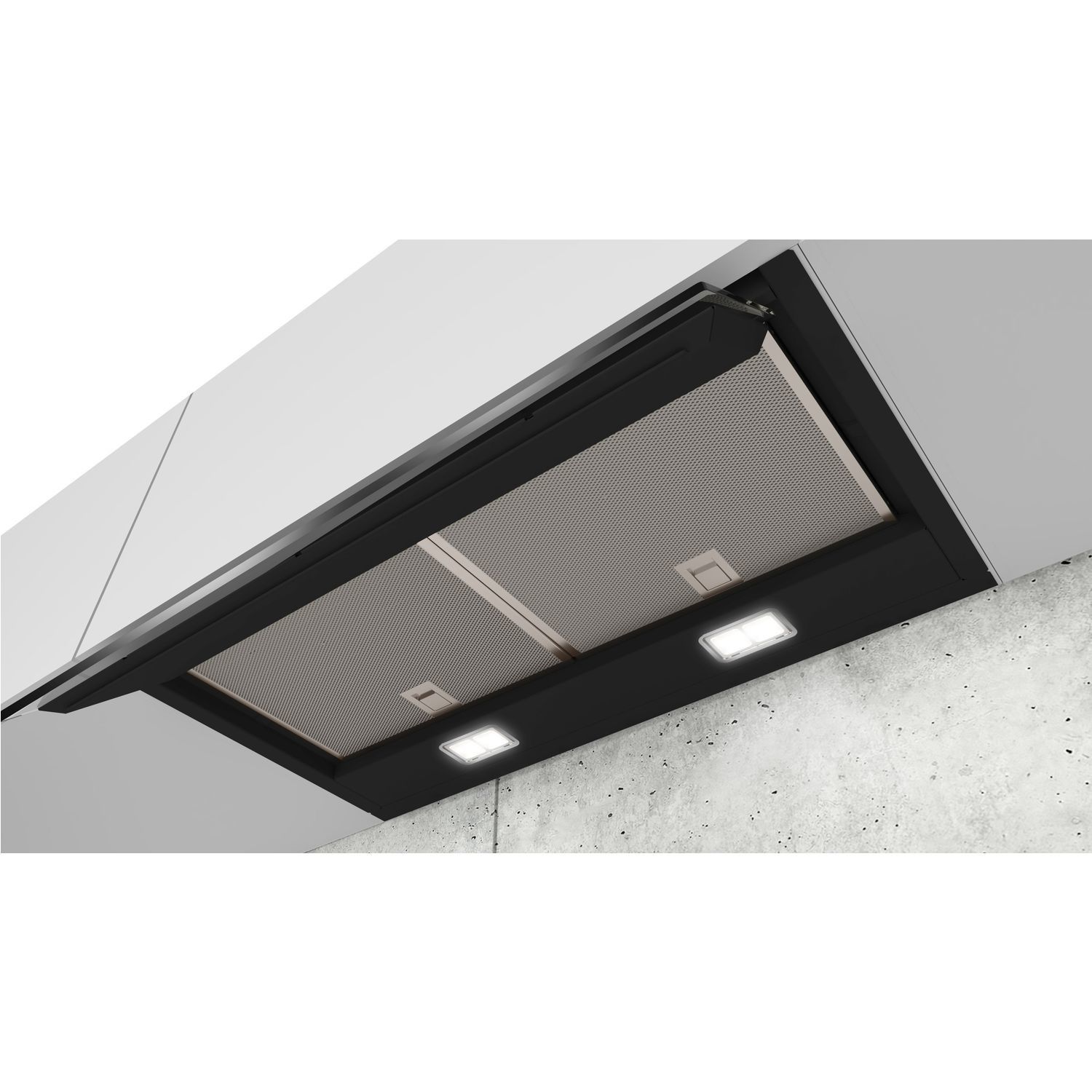Bosch Serie 6 DBB67AM60 cooker hood Built-in Black 460 m3/h B_1