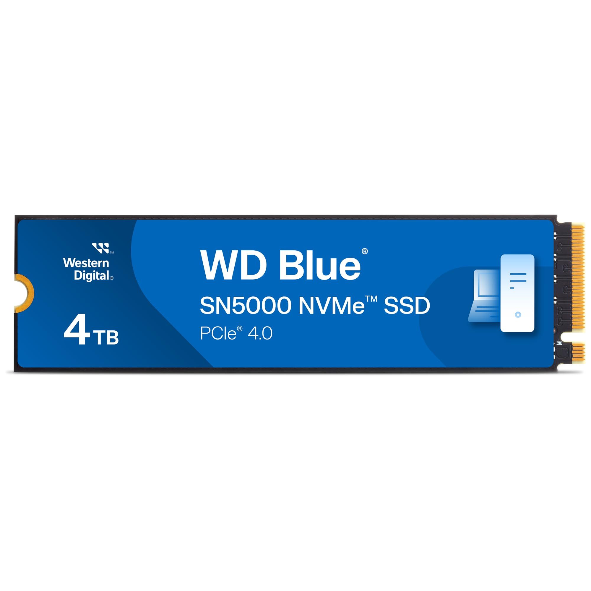 4TB WD BLUE SN5000 NVME SSD/PCIE GEN 4.0 UP TO 5500 MB/S RS_1
