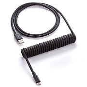 CableMod Classic Coiled Keyboard Cable USB-C to USB Type A  Midnight Black - 150cm_1