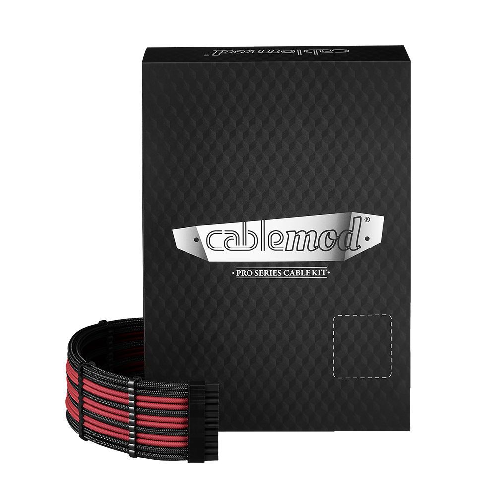 CableMod PRO ModMesh RT ASUS/Seasonic/Phanteks Cable Kits - black/blood red_1