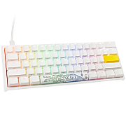 Ducky One 2 Pro Mini White Edition Gaming Tastatur  RGB LED - Cherry Blue (US)_1