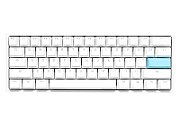 Ducky One 2 Pro Mini White Edition Gaming Tastatur  RGB LED - Gateron Yellow_1