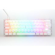 Ducky One 3 Aura White Mini Gaming Keyboard  RGB LED - MX-Speed-Silver (US)_1