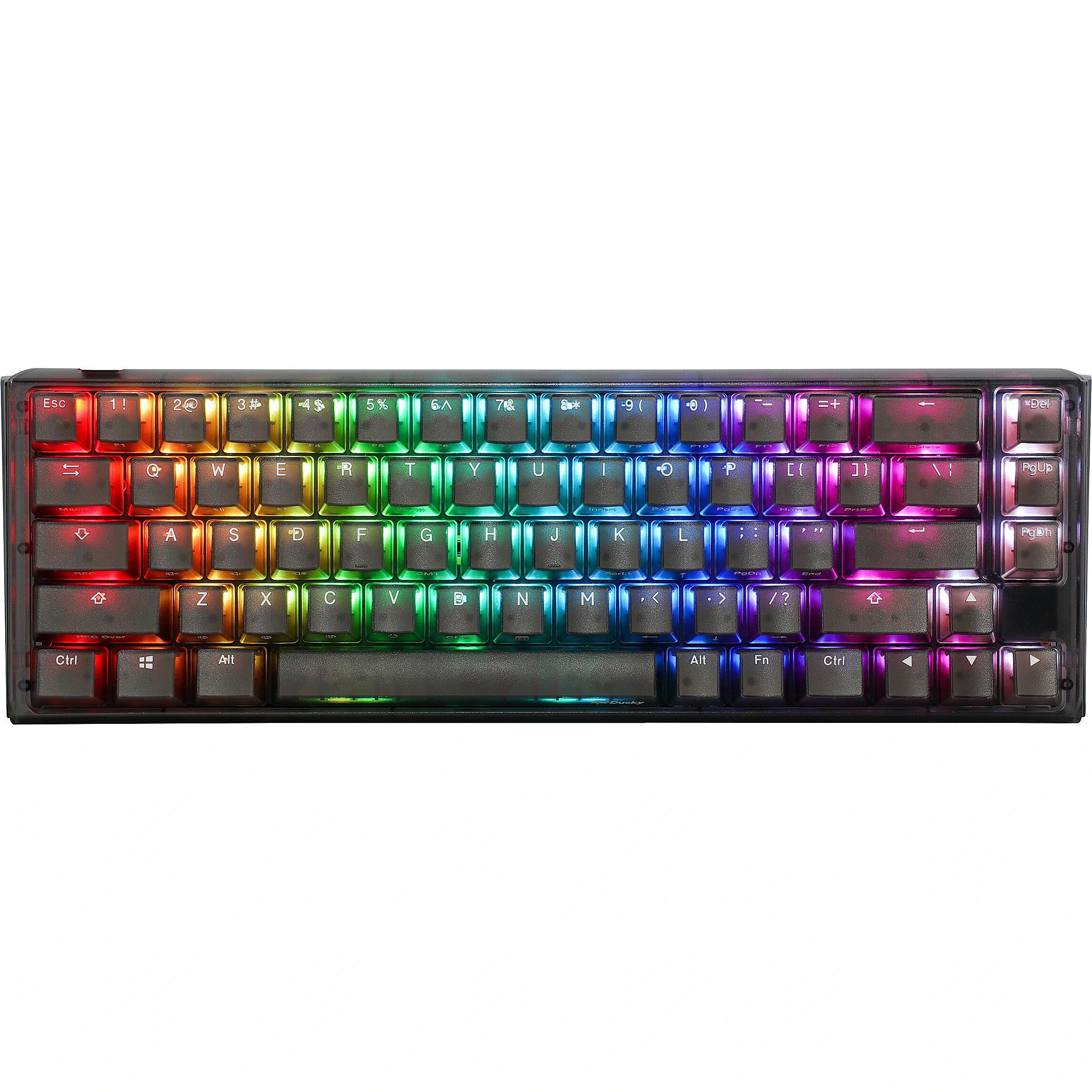 Ducky One 3 Aura Black SF Gaming Keyboard  RGB LED - MX-Silent-Red (US)_1
