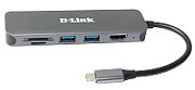 D-Link DUB-2327  6-in-1 USB-C Hub mit HDMI/USB-PD/SD-Reader retail_1