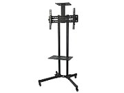 Stand trolley for TV Maclean  professional  for TV  on wheels  max. VESA 600x400  max. 55kg  MC-661_1