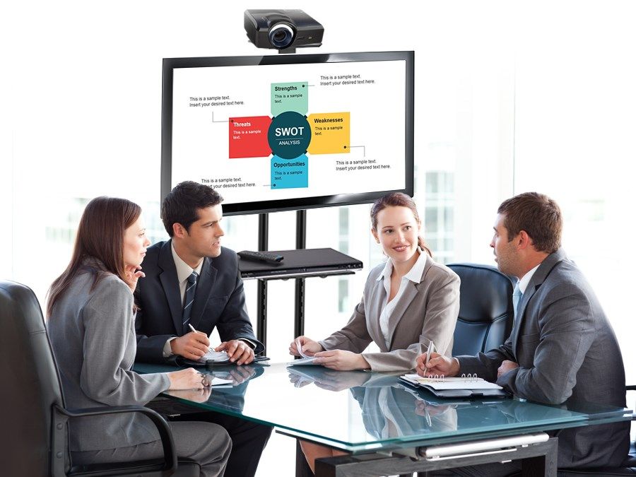 Stand trolley for TV Maclean  professional  for TV  on wheels  max. VESA 600x400  max. 55kg  MC-661_5