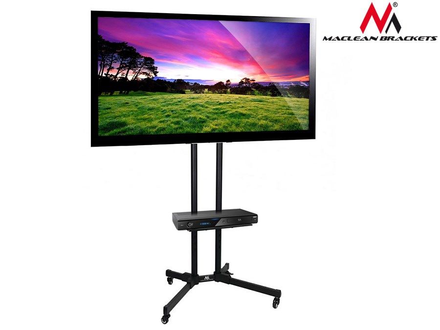 Stand trolley for TV Maclean  professional  for TV  on wheels  max. VESA 600x400  max. 55kg  MC-661_6