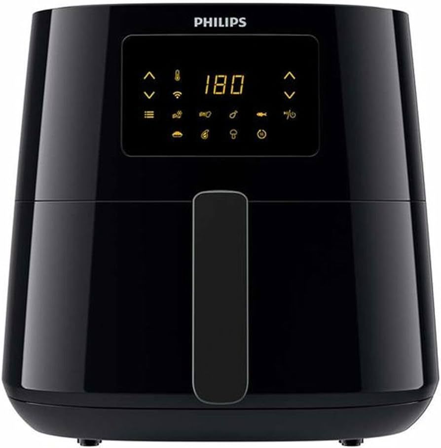 Philips | Essential HD9280/70 | Air Fryer | Power 2000 W | Capacity 6.2 L | Rapid Air technology | Black_1