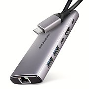 HMC-6G2L, 2x USB-A, 1x USB-C, 4K/60Hz HDMI, RJ-45, USB 3.2 Gen 2, PD 100W, 15cm USB-C_1