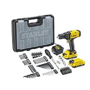 STANLEY V20 SCREWDRIVER SFMCD700D2A CASE +80ACC_1