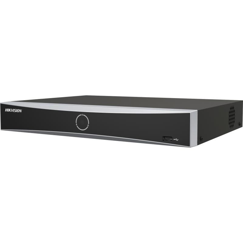 NVR Hikvision 16 canale 1U K Series AcuSense DS-7616NXI-K1(D); 1-ch@12 MP or 2-ch@8 MP or 4-ch@4 MP or 8-ch@1080p decoding capacity, H.265 +/H.265/H.264+/H.264, iesiri: HDMI/VGA, 1x SATA max 10TB pe HDD, alimentare: 12 VDC, 1.5 A, dimensiuni: 320 mm × 240 mm × 48 mm, greutate: 1kg._2